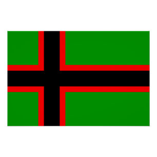 Karelia National Flag Poster