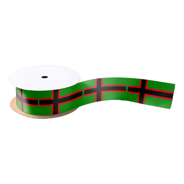 Karelia National Flag Satin Ribbon (Spool)
