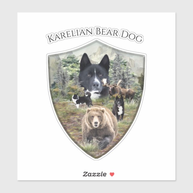 Karelian Bear Dog     (Sheet)