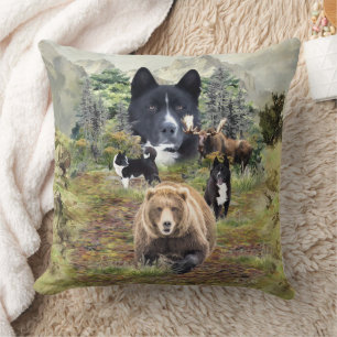 Karelian Bear Dog Cushion