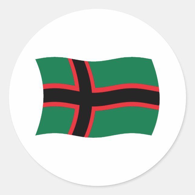 Karelians Flag Sticker (Front)