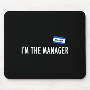 Karen Halloween Costume - I'm The Manager Matching Mouse Pad