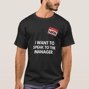 Karen I Want To Speak To The Manager Halloween Co T-Shirt