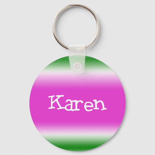 Karen Key Ring (Front)