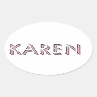 Karen sticker name