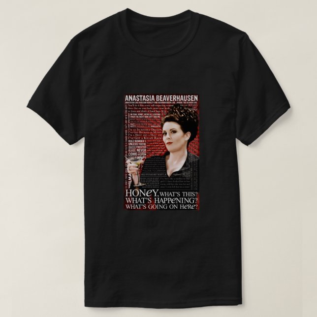 Karen Walker. Will  Grace. Campy. Gay. Drag Relaxe T-Shirt (Design Front)