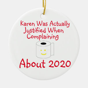 Karen was actually justified when complaining ceramic ornament