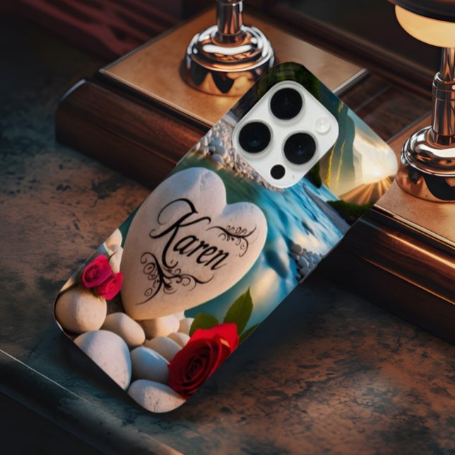 Karen's Heart by the River Case-Mate iPhone Case (Creator Uploaded)