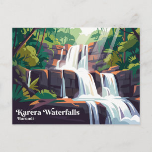 Karera Waterfalls Burundi Postcard