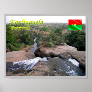 Karfinguela - Waterfalls - Poster