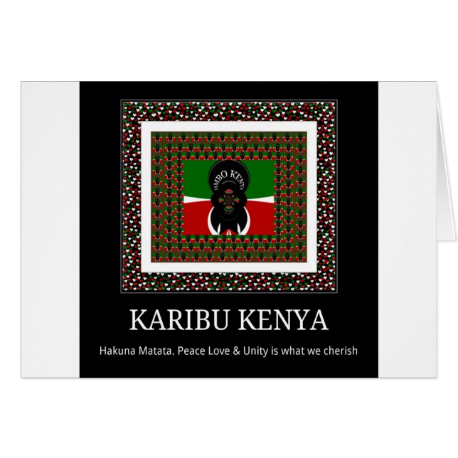 Karibu Kenya Hakuna Matata (Front Horizontal)