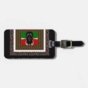 Karibu Kenya: Vibrant National Flag Colours Hakuna Luggage Tag