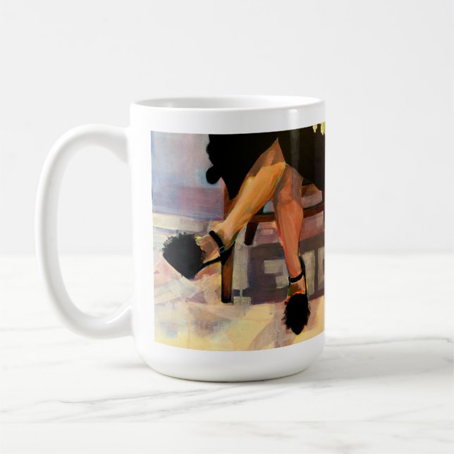 Karim Legs, Wedding San Francisco City Hall Coffee Mug (Left)