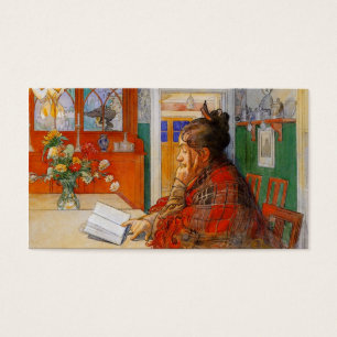 Karin Reading in the Evening