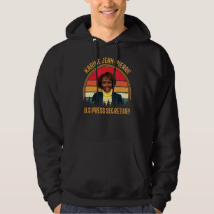 Karine Jean Pierre U S Press Secretary Vintage 1st Hoodie