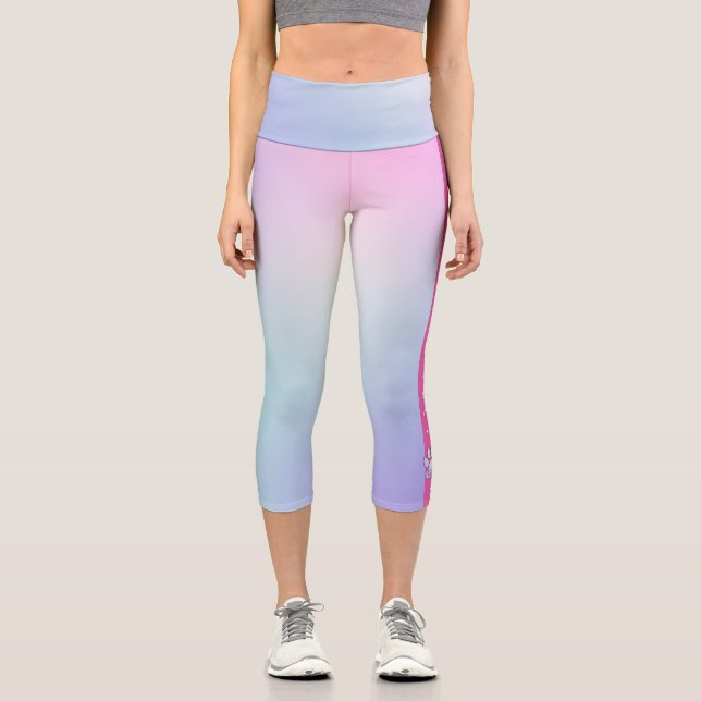 Karin's Mobile Paw Spa Capri Leggings (Front)