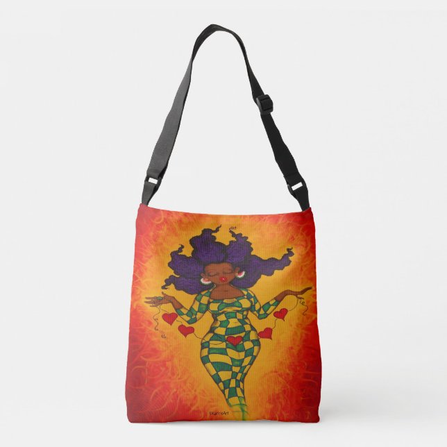 karinsArt - GRATEFUL Crossbody Bag (Back)