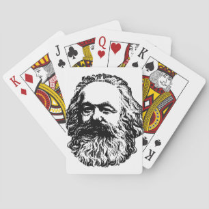 Karl Marx -4jtd4 Playing Cards