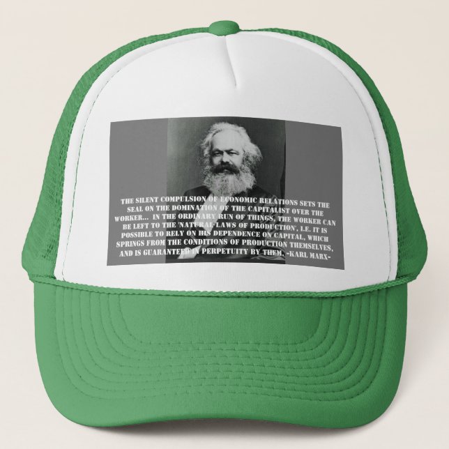 Karl Marx baseball cap (Front)