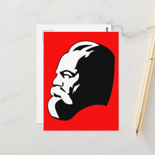 Karl Marx, Communism, Socialism, Soviet Union Postcard