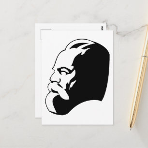 Karl Marx, Communism, Socialism, Soviet Union Postcard