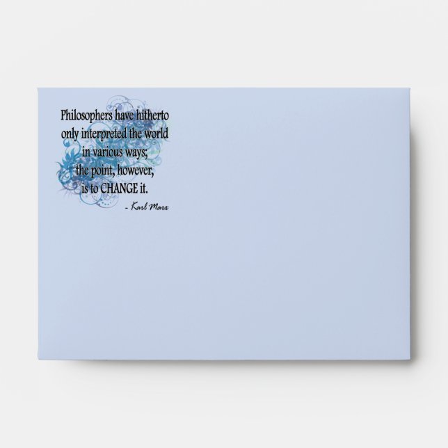 Karl Marx Envelopes (Front)