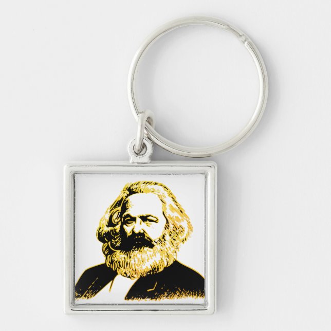 Karl Marx Key Ring (Front)