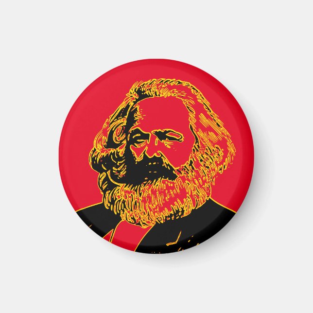 Karl Marx Magnet (Front)
