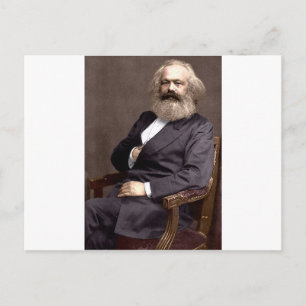 Karl Marx Postcard