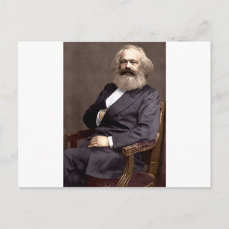Karl Marx Postcard