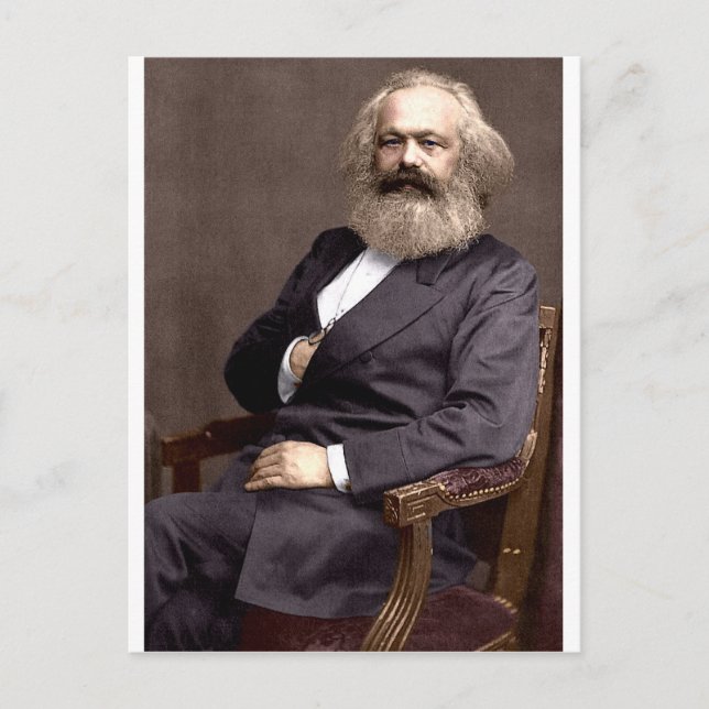 Karl Marx Postcard (Front)