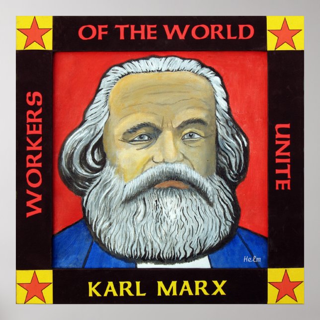 Karl MARX poster (Front)