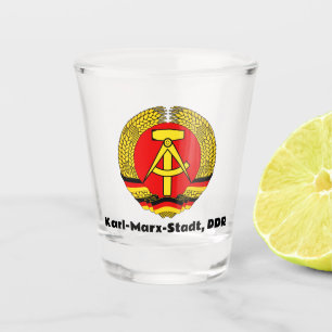 Karl Marx Stadt, Deutsche Demokratische Republik Shot Glass