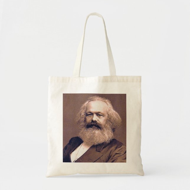 Karl Marx Tote Bag (Front)