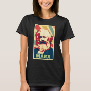 Karl Marx Vintage Colours T-Shirt