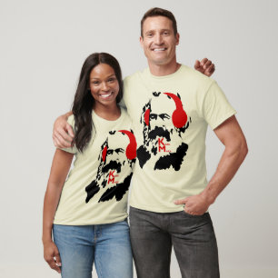 KARL MARX WITH HEADPHONES T-Shirt