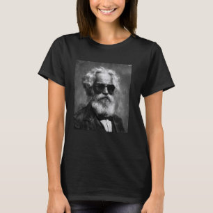 Karl Marx with sunglasses, communist, socialism, M T-Shirt