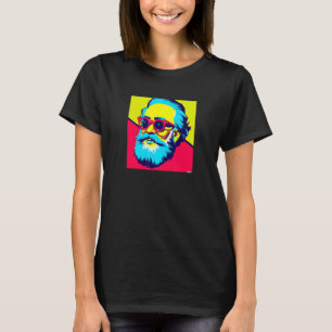 Karl Marx with Sunglasses Pop Art Portrait of Revo T-Shirt