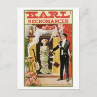 Karl ~ Necromancer Magician Vintage Magic Act