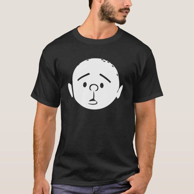 Karl Pilkington Cartoon   T-Shirt (Front)