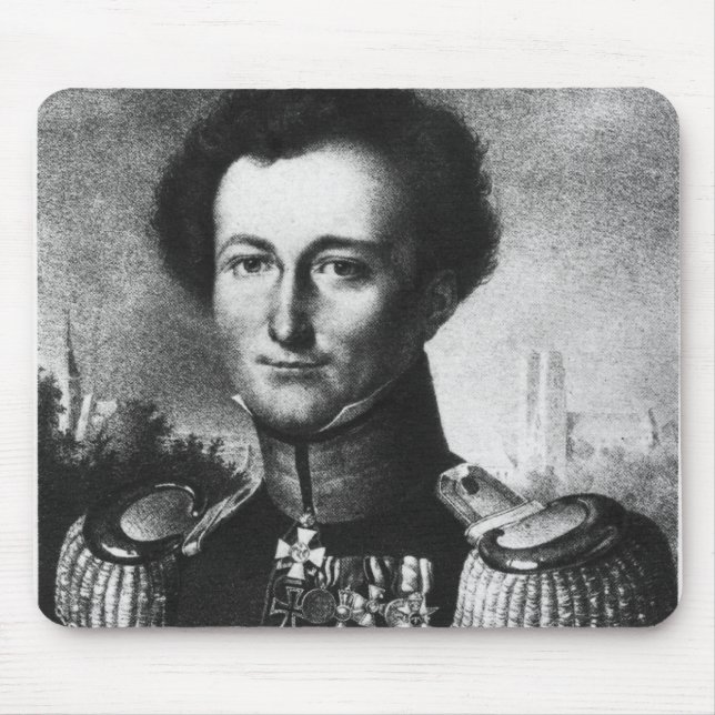 Karl von Clausewitz Mouse Pad (Front)