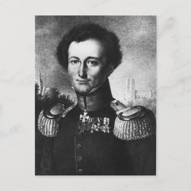 Karl von Clausewitz Postcard (Front)