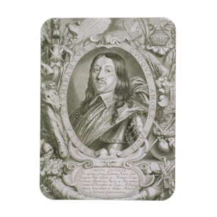 Karl X Gustav (1622-60) King of Sweden, from 'Port Magnet
