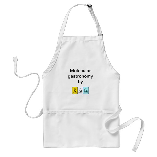 Karla periodic table name apron (Front)