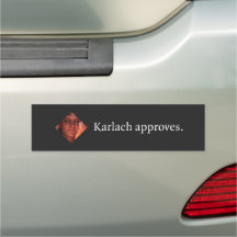 Karlach Approves Baldur's Gate 3 Bumper Sticker