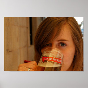 Karlovacko Girl Poster