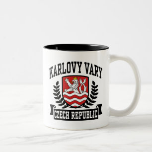 Karlovy Vary Two-Tone Coffee Mug