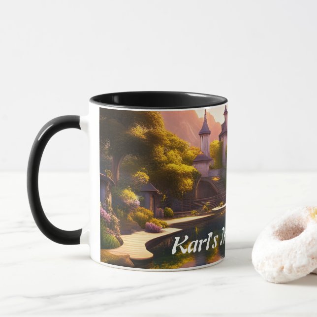 Karl's Morning Tea  Mug (With Donut)