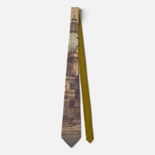 Karlskirche church in in Vienna, Austria Tie