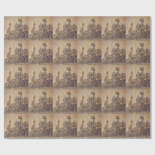 Karlskirche church in in Vienna, Austria Wrapping Paper